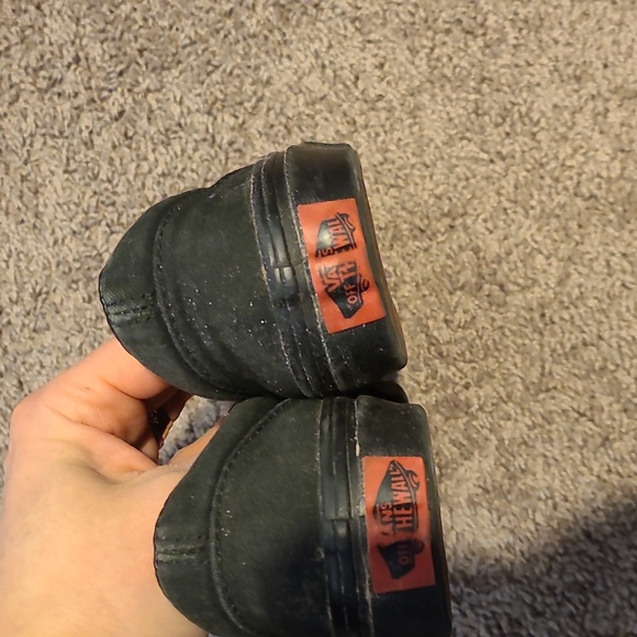 Vans slip on Black size 11 - Picture 3 of 4